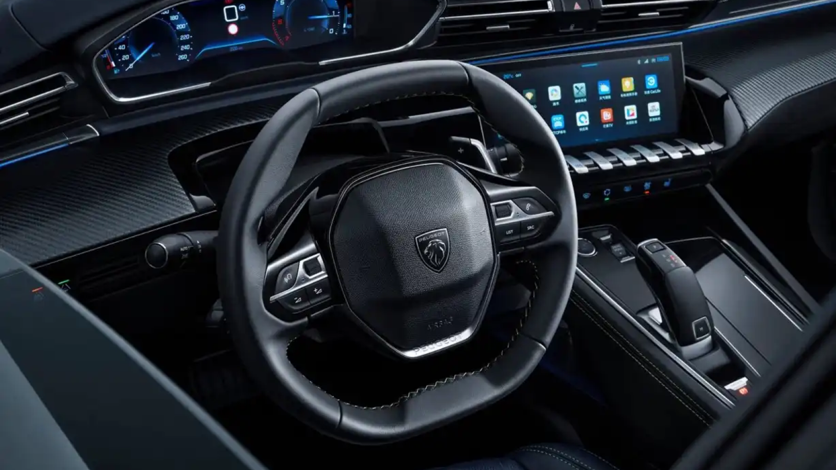 Салон Peugeot 508L